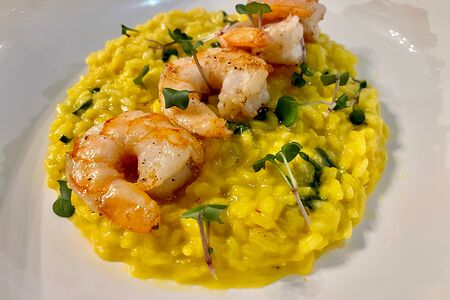 Ризотто с креветками