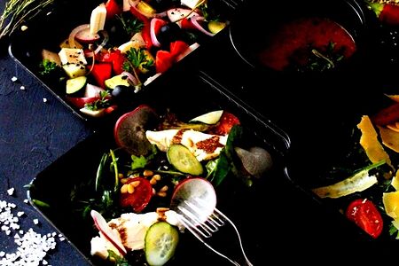 Комплексный обед vegan