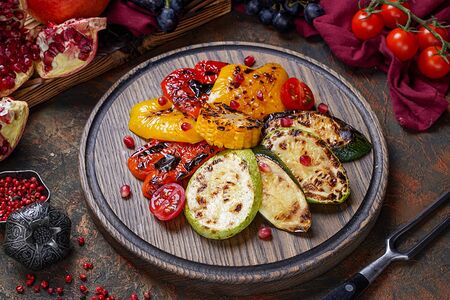 Овощи микс на углях