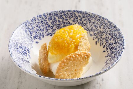 Лимонный десерт