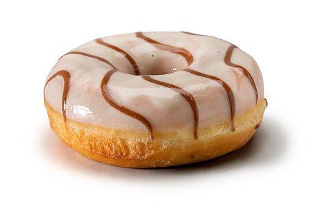 Донат карамельный