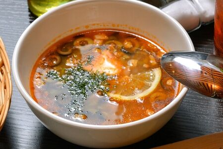 Солянка мясная