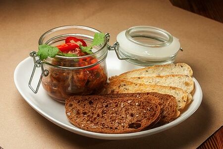 Соте из баклажанов