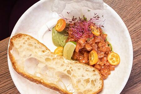 Тартар из мурманского лосося