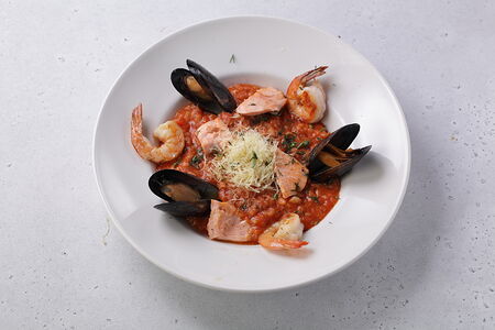 Ризотто с морепродуктами