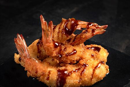 Креветки темпура