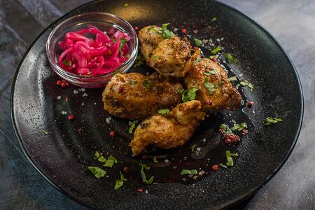 Шашлык из куриной грудки