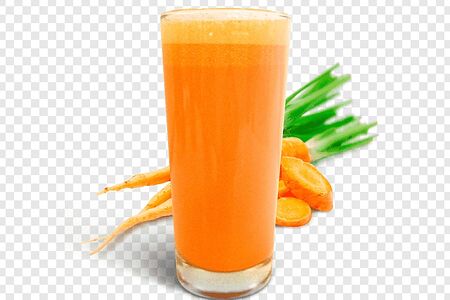 Морковный свежевыжатый сок