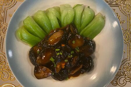 Бок чой с шиитаке