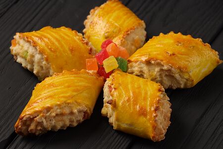 Печенье сдобное с цукатами