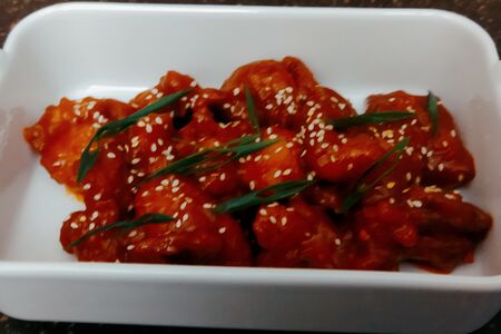 Курица в кисло-сладком соусе