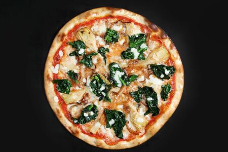 Пицца с артишоками