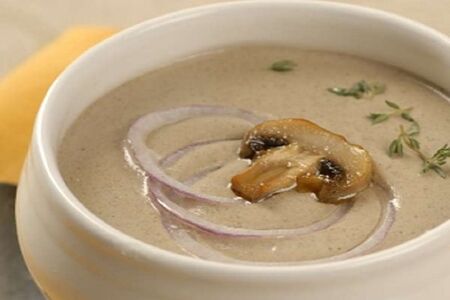 Крем-суп грибной