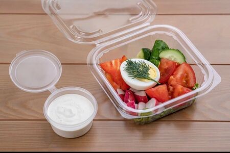 Салат Деревенский с яйцом