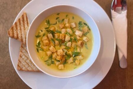 Сырный крем-суп