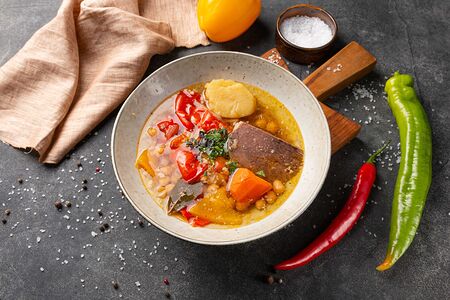 Шурпа с говядиной