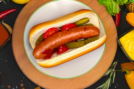 Хот-дог маленький