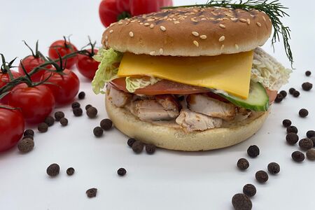 Бургер с курицей