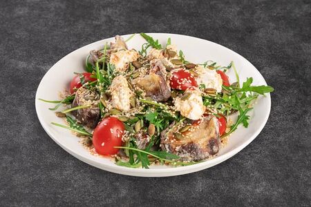 Салат Хрустящие баклажаны