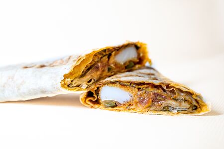 Хрустящая рыба в тандырном лаваше