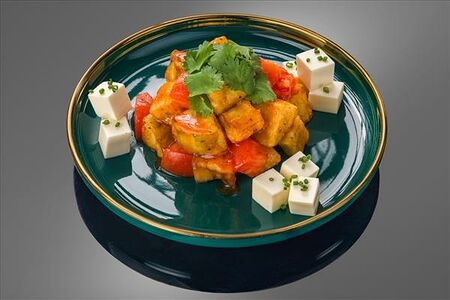 Салат с баклажанами