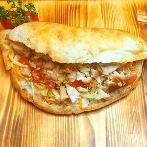 В тандырной лепёшке