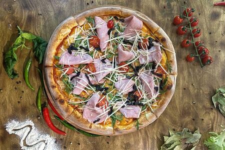 Пицца 33см Крудо