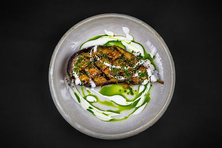 Печеный баклажан