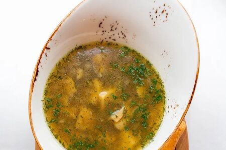 Суп грибной из лесных грибов