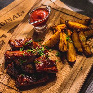 Свиные ребра BBQ