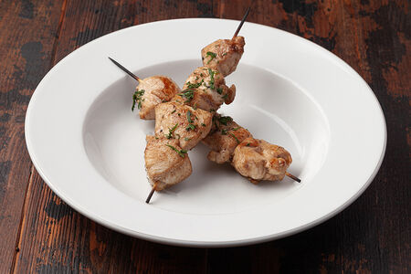 Шашлычки из куриного филе на шпажках