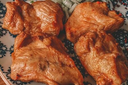 Шашлык из куриного филе