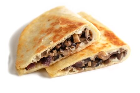 Кесадилья с грибами