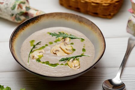 Суп-крем из шампиньонов
