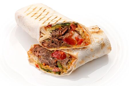 Лаваш с томленой бараниной