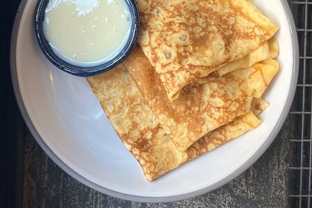 Блины со сгущенкой