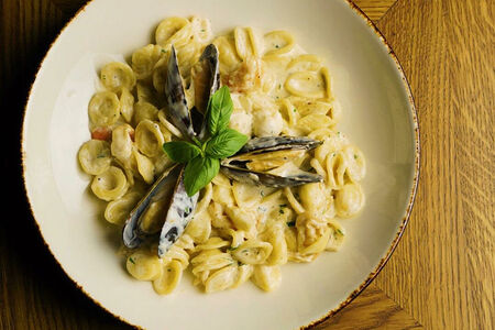 Орекьетте с морепродуктами