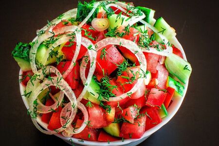 Из свежих овощей