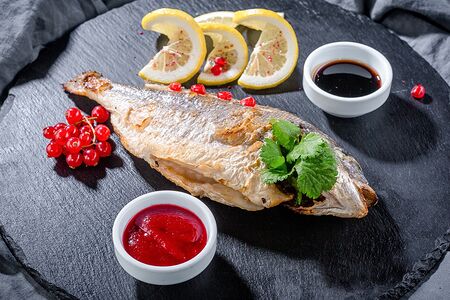 Дорада на углях