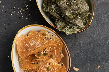 Хлебцы или чипсы нори