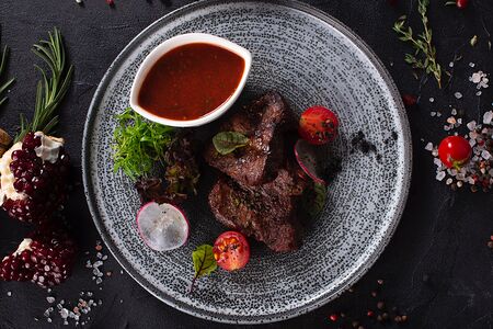 Говяжья вырезка на гриле