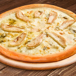 Пицца с грушей и горгонзолой 30 см на тонком тесте