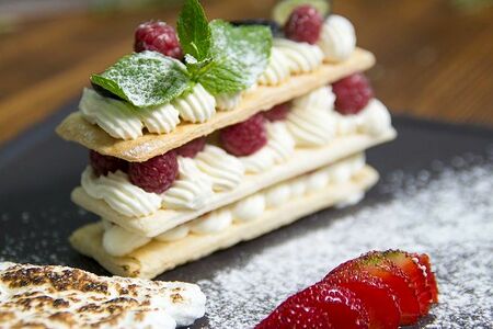 Мильфей из ягод