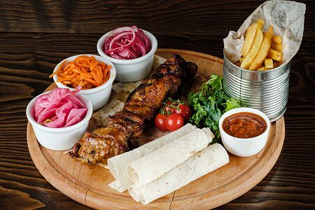 Шашлык из cвинoй шеи