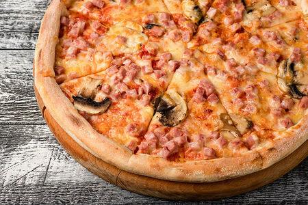 Ветчина и грибы