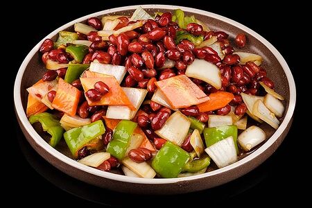 Салат арахис с луком