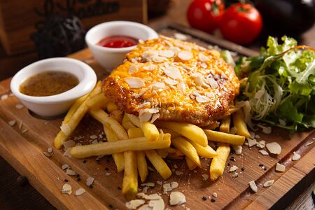 Шницель из индейки