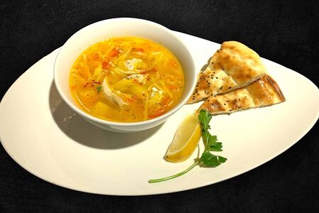 Суп-лапша куриная