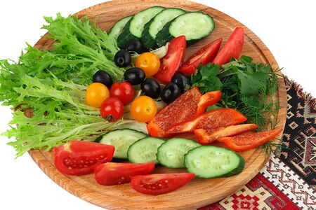 Овощная тарелка