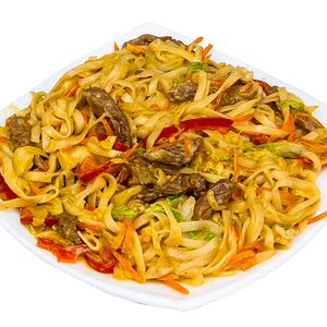 Удон с говядиной